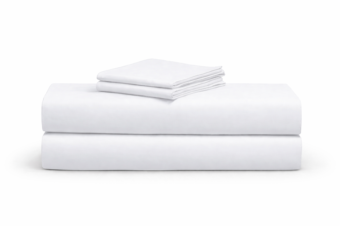 Ensemble de draps en microfibre (blanc)