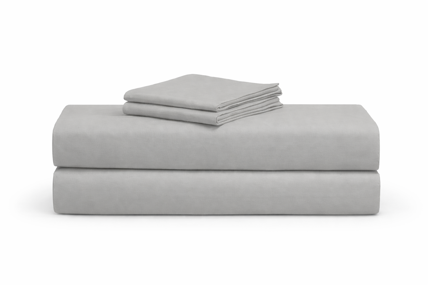 Ensemble de draps en microfibre (gris pierre)